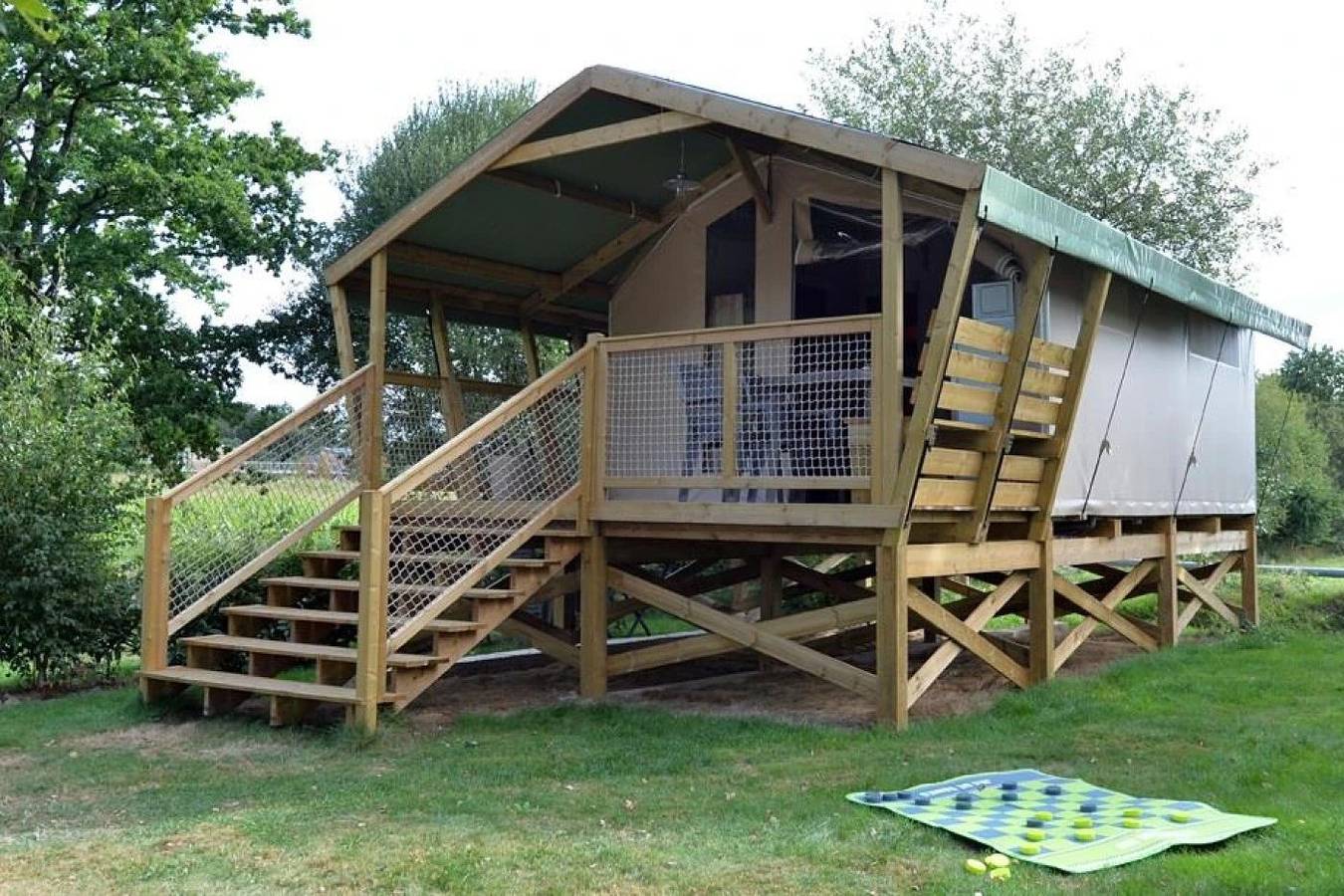 Camping 4 étoiles - Piscine  - ccbeddf in Caro (desambiguación), Región de Vannes