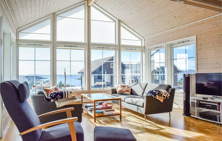 Ferienhaus für 8 Personen mit Terrasse in Hardangerfjord