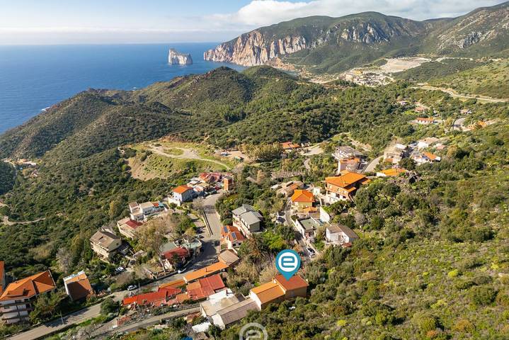Appartamento per 4 persone, con giardino e vista oceano in Iglesias