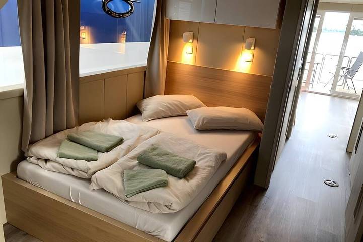 Hausboot für 4 Personen, mit Sauna an der Müritz - 2