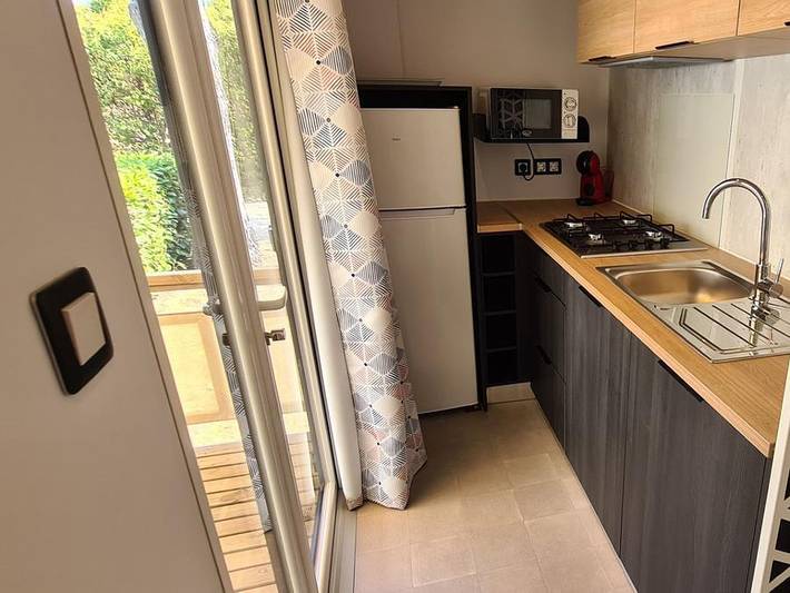 Camping Tikayan Oxygene - Mobilheim 6 personen - Arizona Standard. in Valensole, Alpes-de-Haute-Provence