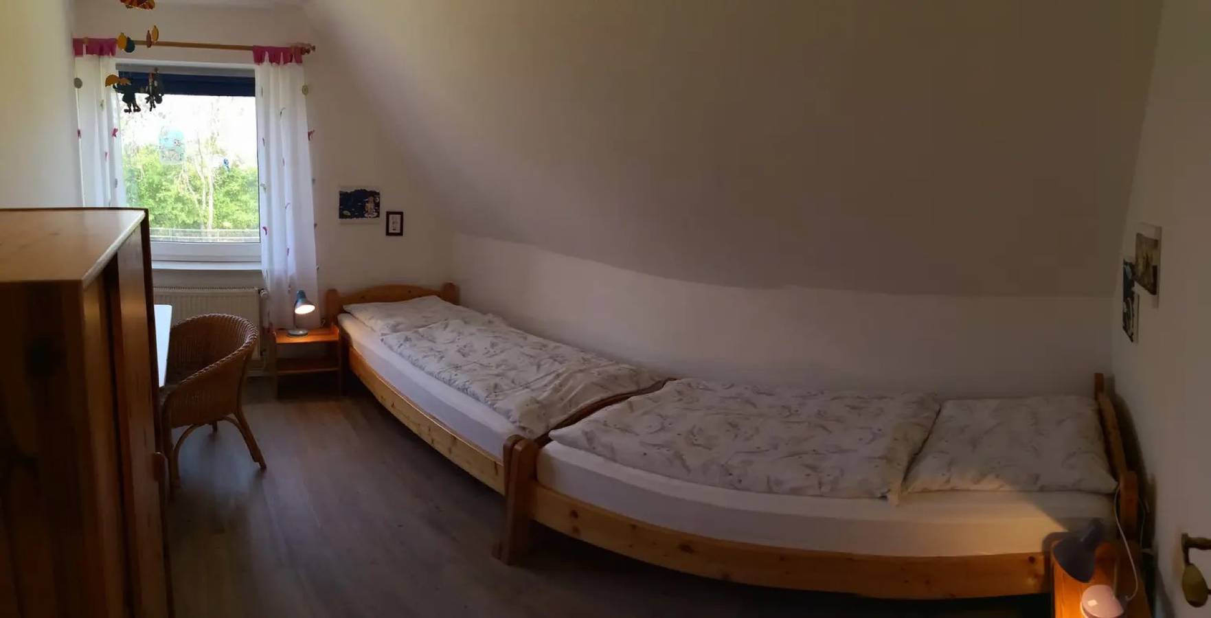 Apartamento entero, Apartamento '4' con terraza compartida, jardín compartido y Wi-Fi in Nordstrand (Municipality), Nordstrand