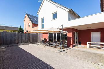 Cottage pour 15 personnes, avec terrasse, animaux acceptés à Griesheim-près-Molsheim