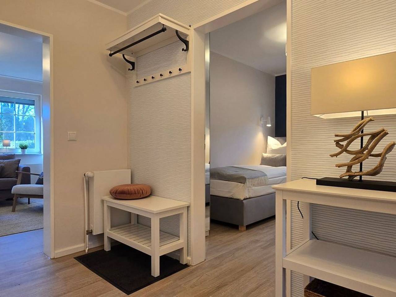 Ganze Ferienwohnung, Ferienwohnung U4 "Am Wasserturm" - Moderne strandnahe 3-Zimmer-Ferienwohnung für bis 5 Pers. mit Wlan in Graal-Müritz, Rostock und Umgebung