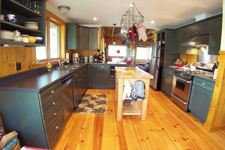 Holiday home for 8 people, with garden, with pets in Vermont