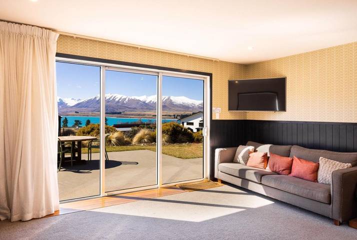 Maison d’hôte pour 2 personnes, avec terrasse et vue dans Lake Tekapo