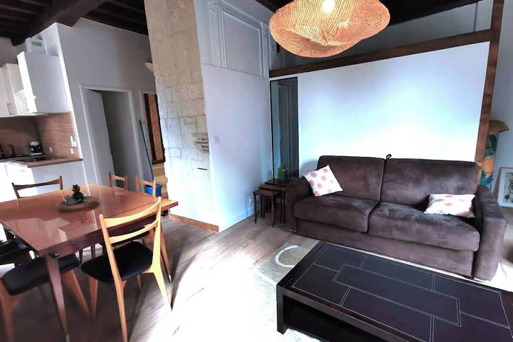 Appartement entier, Vibrant 1-Bedroom Apartment in the Lively Historic Center of Bergerac in Bergerac, Périgord Pourpre