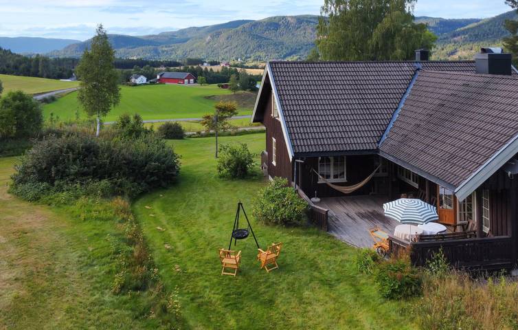 Ferienhaus für 10 Personen mit Ausblick in Kongsberg
