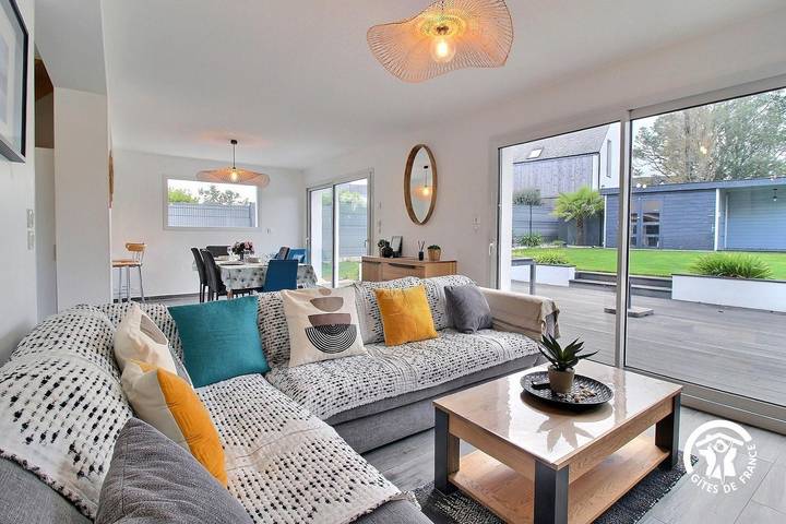 Gîte pour 8 personnes, avec Terrasse et Jardin à Saint-Gildas-de-Rhuys
