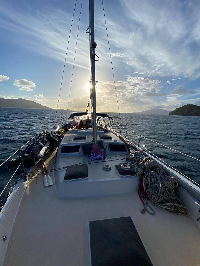 Bateau pour 2 personnes, avec terrasse et vue en Guadeloupe