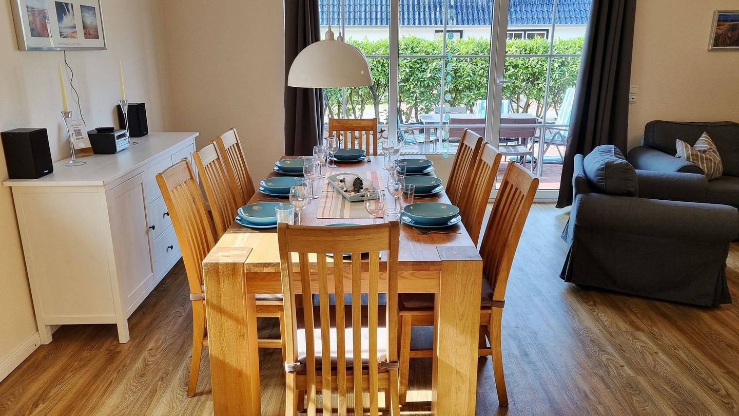 Ostsee Ferienhaushälfte Sandbank nah der Seebrücke am Schönberger Strand in Schönberg, Südliche Ostseeküste