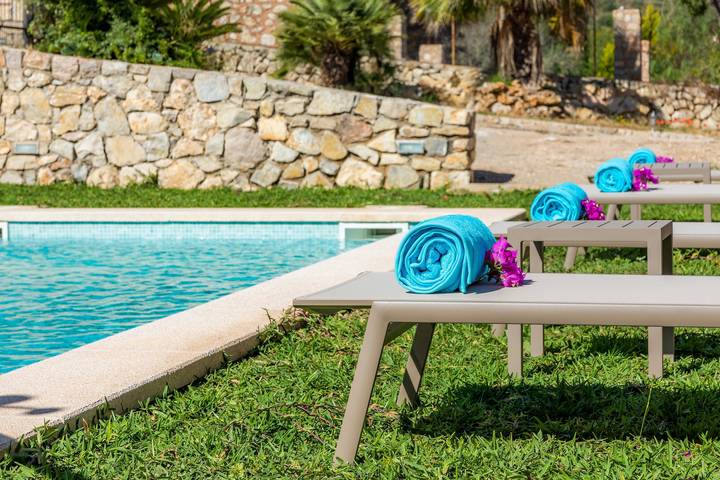 Ferienhaus "Can Bosco" mit Bergblick, Garten, Pool, Terrassen & Wlan in Son Servera, Mallorca Osten