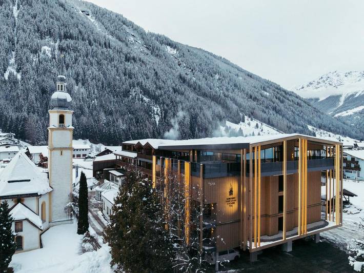 Hotel dla 2 osób, z widok i basen oraz taras i sauna w Kaunertal