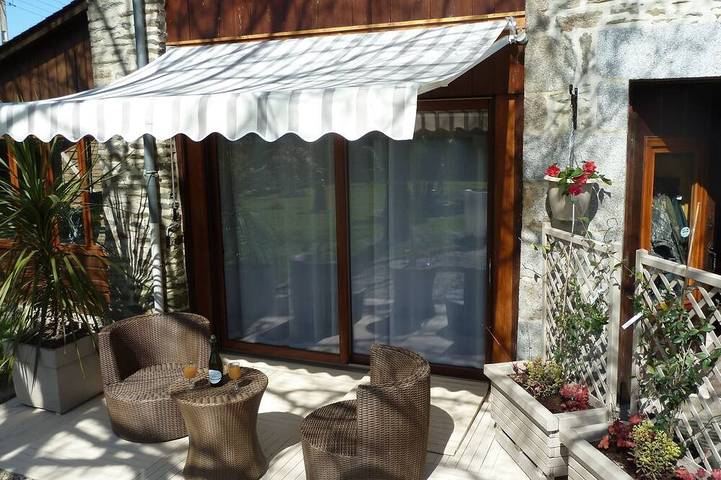 Chambre d’hôte pour 2 personnes, avec jardin à Céaux