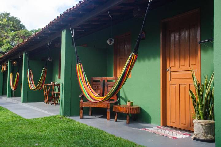 Maison d’hôte pour 3 personnes, avec jardin