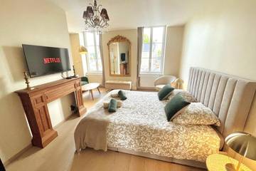 Gîte pour 3 personnes, avec terrasse et jardin à Valognes