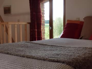 Maison de campagne pour 2 personnes, avec vue ainsi que jardin et terrasse à Chaumont-Gistoux