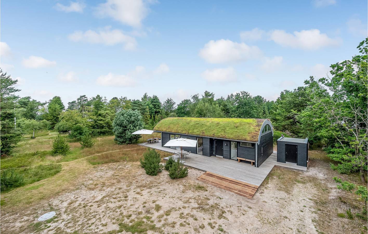 Feriehus for 6 personer med have in Vig Lyng, Vig