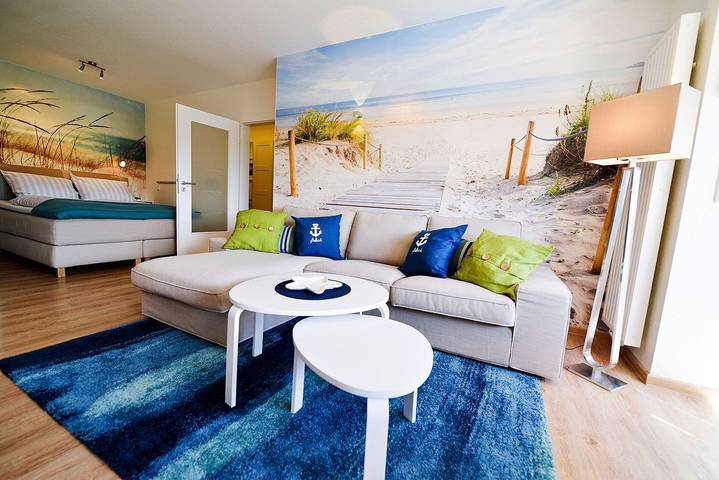 Ferienwohnung mit Meerblick für 4 Personen, mit Sauna in Metropolregion Bremen-Oldenburg