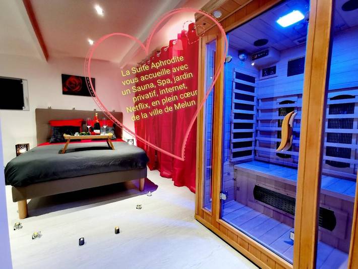 Gîte pour 4 personnes, avec jacuzzi ainsi que sauna et jardin à Melun - 4