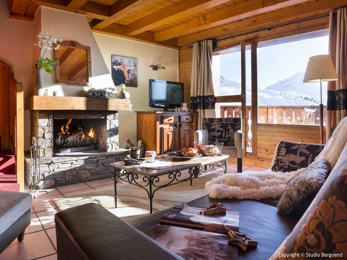 Chalet pour 8 personnes, avec balcon et sauna, animaux acceptés dans Paradiski - 3