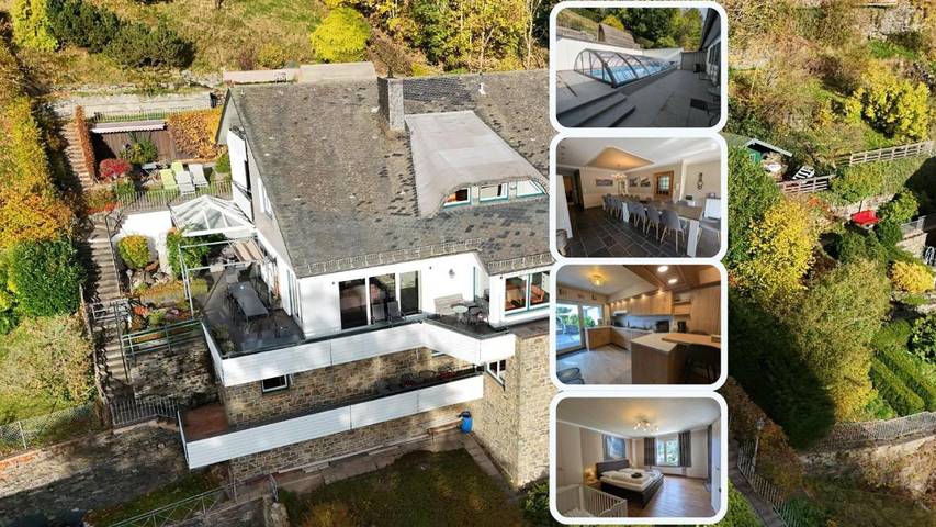 Villa für 18 Personen, mit Garten und Ausblick sowie Pool und Sauna in Monschau