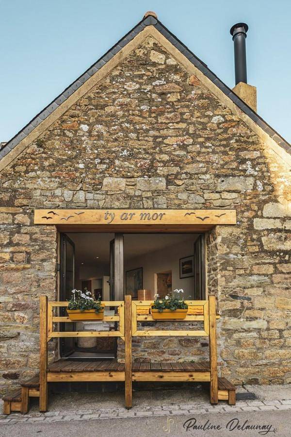 Location de vacances pour 5 personnes, avec terrasse et vue à Saint-Michel-en-Grève - 3