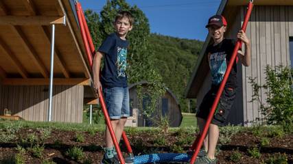Ferienhaus für 5 Personen, mit Garten und Sauna, kinderfreundlich in Hegau