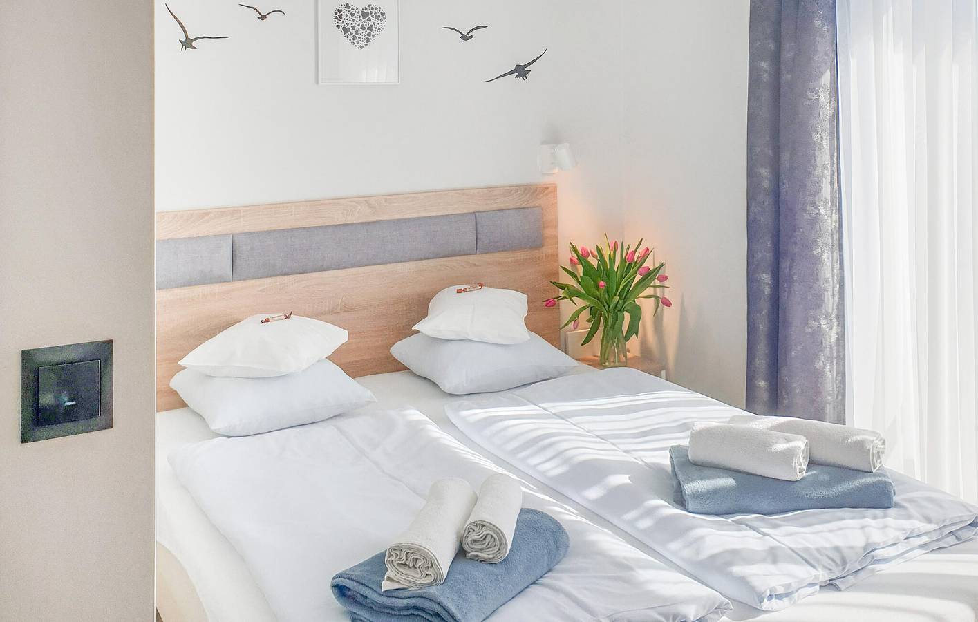 Ganze Ferienwohnung, Ferienwohnung für 2 Personen mit Terrasse in Leba, Slowinzischer Nationalpark