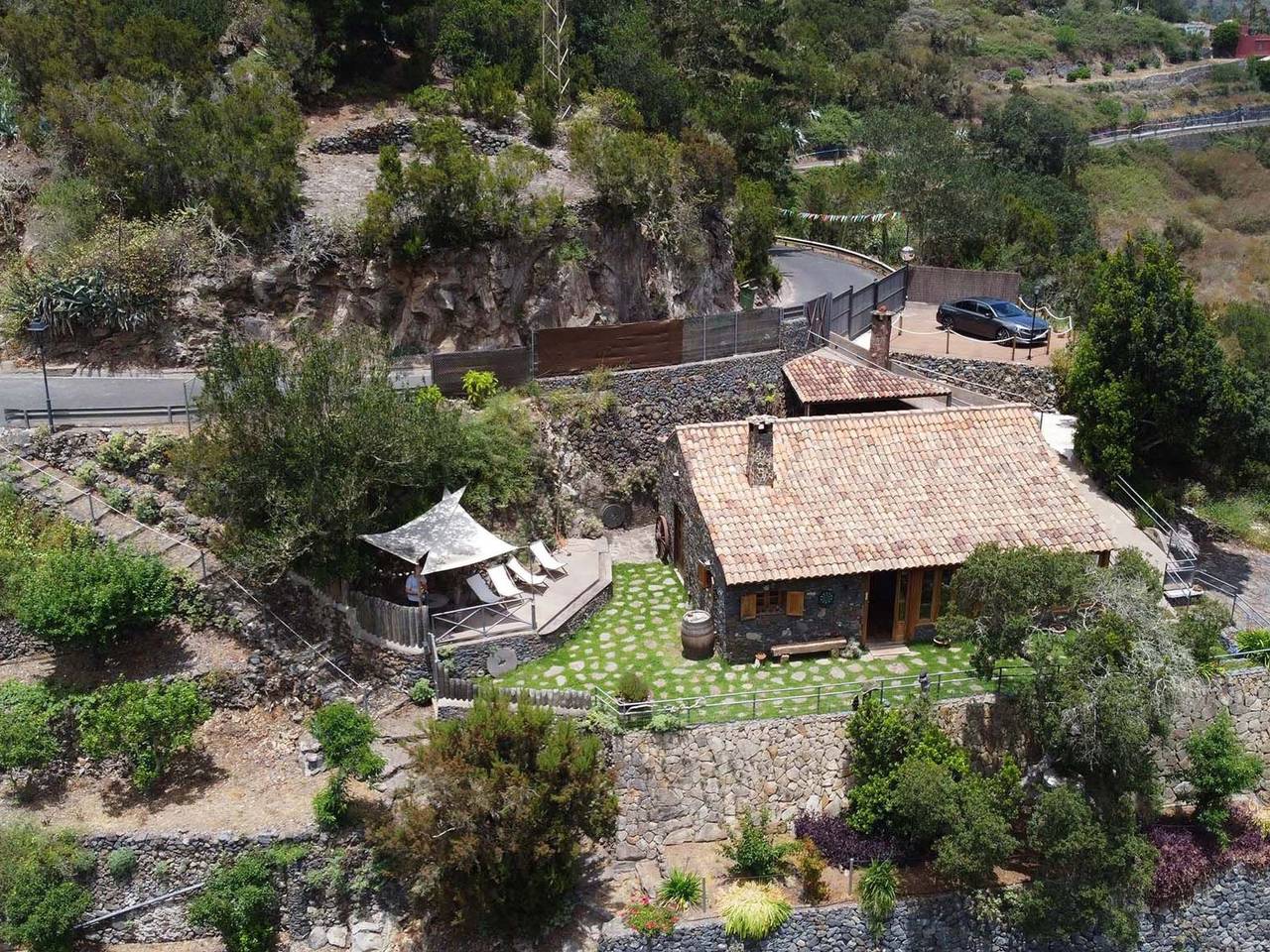 Freistehendes Ferienhaus La Maleza in La Palmita in La Gomera