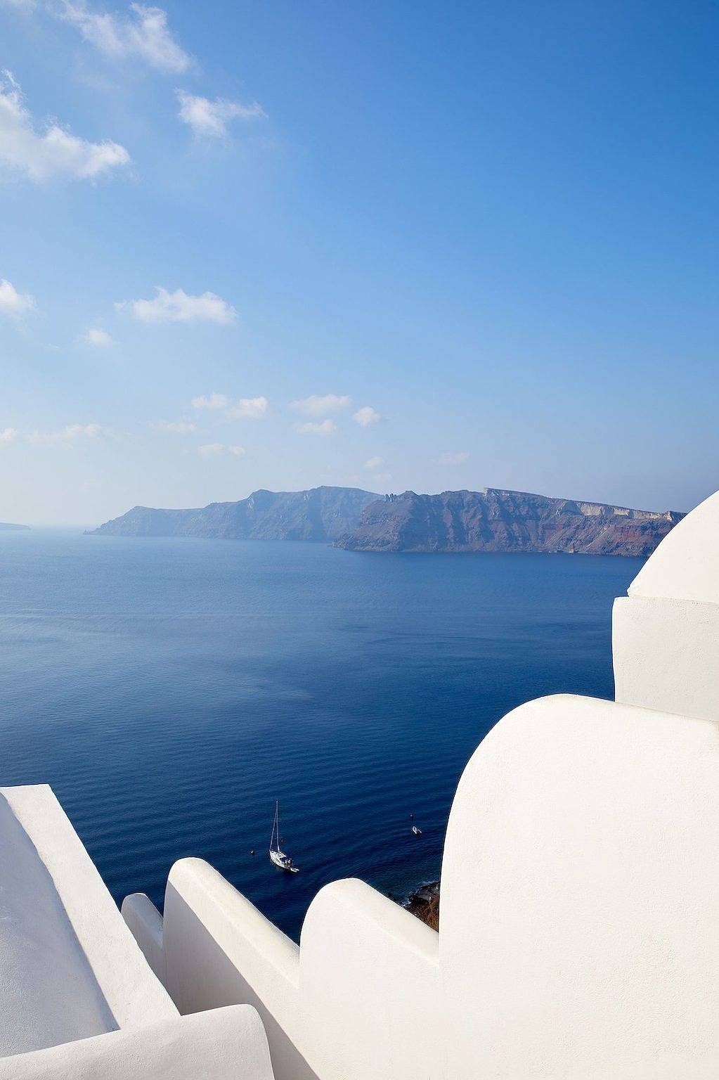 Villa für 5 Personen mit Pool in Oia, Santorin