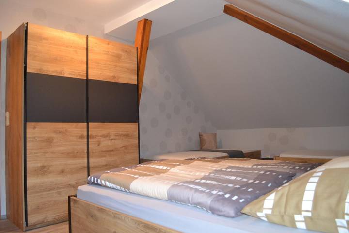 Ferienwohnung für 4 Personen, mit Garten und Balkon in Hilders - 3