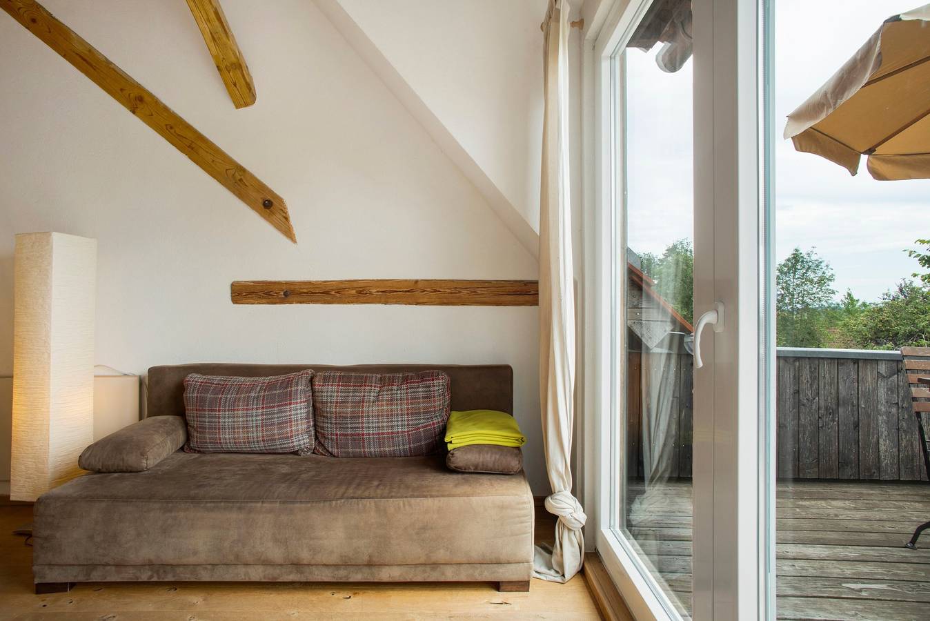 Ganze Wohnung, 'Die Große Wohnung, 80qm, mit großem Südbalkon' in Deggenhausertal, Region Bodensee-Oberschwaben