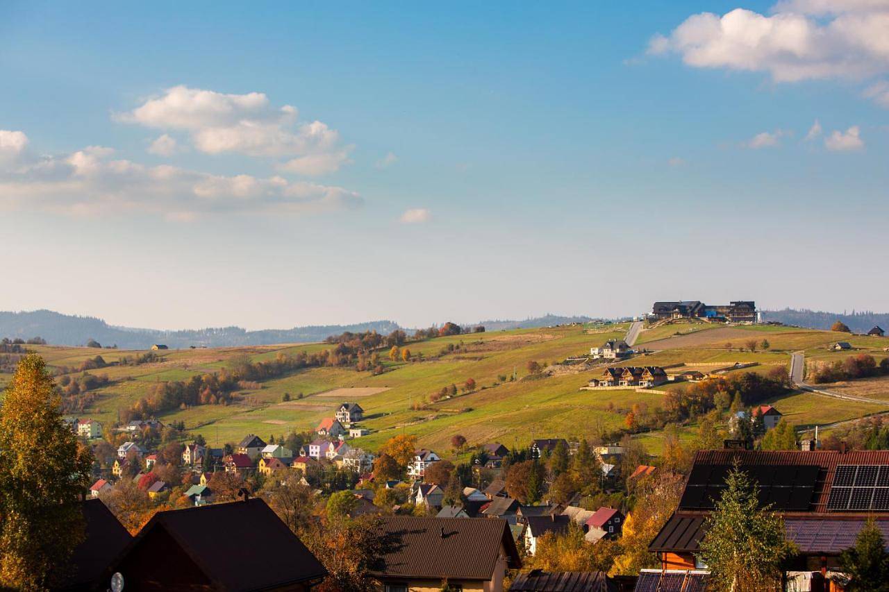 Domki na Beskidzie in Istebna, Karpaty (Polska)