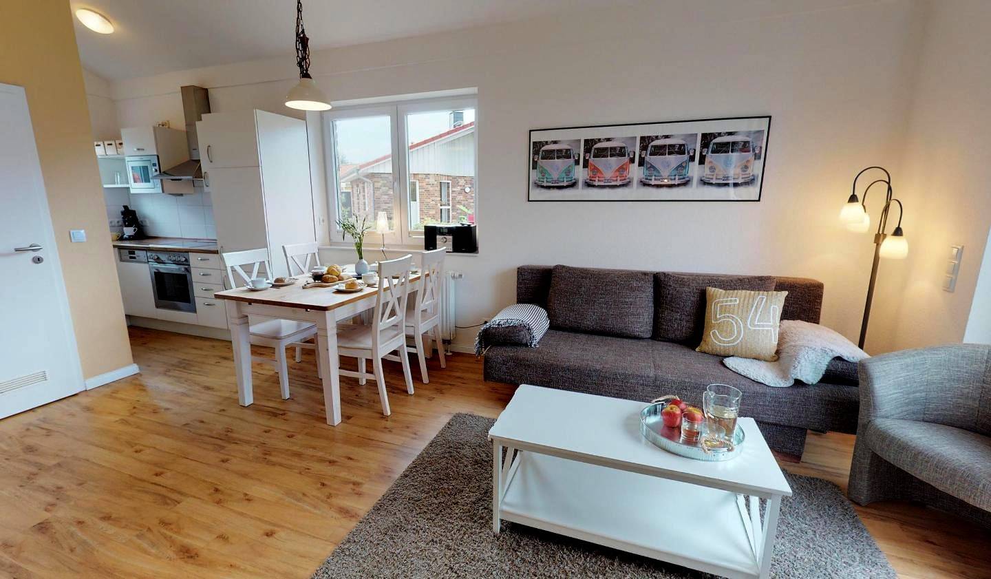 Strandnahes Haus für 6 Personen und Hund mit Sauna, Kamin, Garten und Terrasse in Südstrand Pelzerhaken, Ostholstein