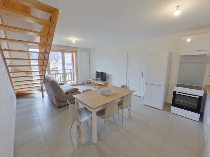 Appartement de vacances pour 8 personnes, avec balcon à Les Rousses