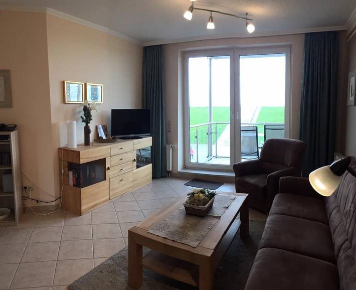 Ferienwohnung für 2 Personen, mit Balkon in Norddeich - 2