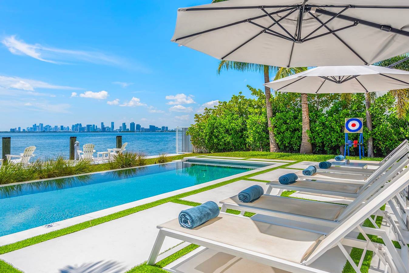 Luxury Bayfront Villa with Pool  New Construction in North Bay Village, Florida