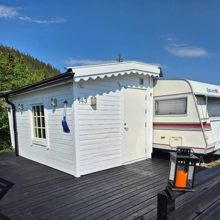 Bungalow für 6 Personen, mit Sauna und Ausblick sowie Terrasse, mit Haustier in Norwegen - 3