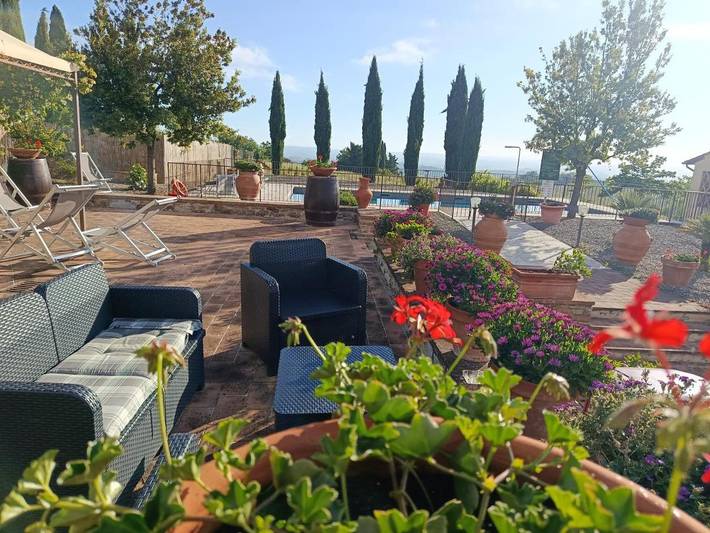 Chambre d’hôte pour 3 personnes, avec jardin et piscine, animaux acceptés à San Gimignano - 2