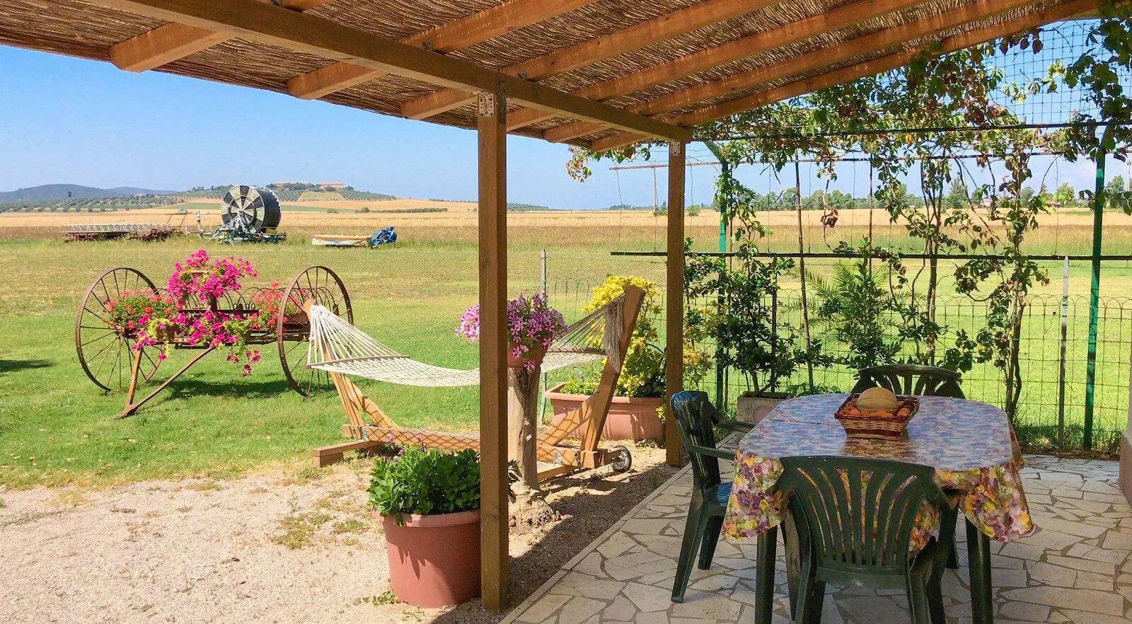 Kamer 'Camera Vicino Al Mare' met Balkon, Wi-Fi en Airconditioning in Grosseto, Parco Naturale della Maremma
