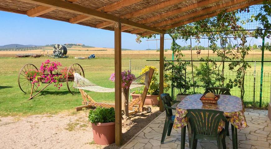 Room 'Camera Vicino Al Mare' with Balcony, Wi-Fi and Air Conditioning in Grosseto, Parco Naturale della Maremma