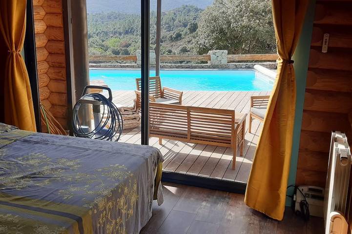 Gîte pour 10 personnes, avec Balcon et Jardin à Moltifao - 3