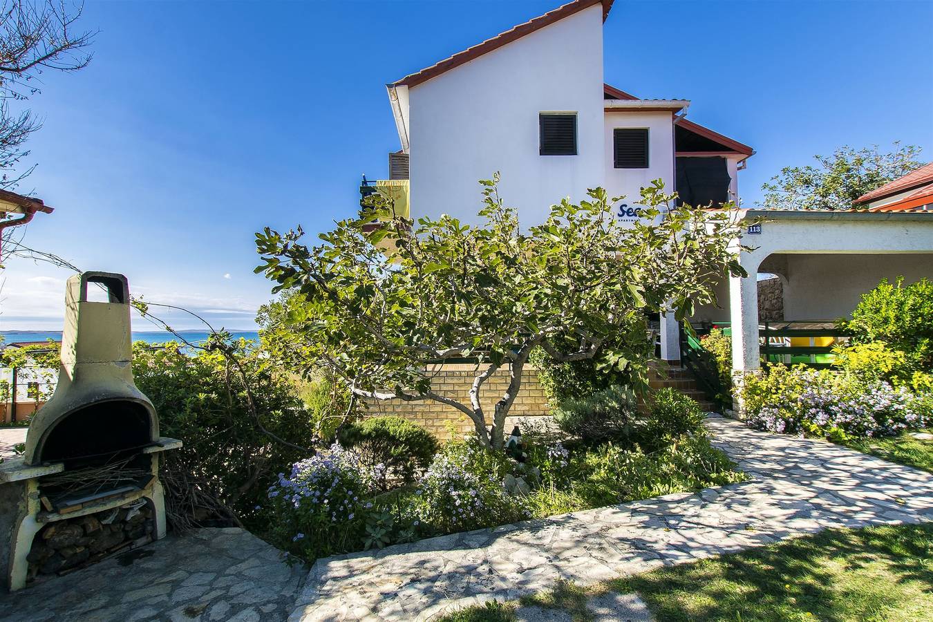 Ganzes Studio, Apartments Milena in Rtina, Zadar