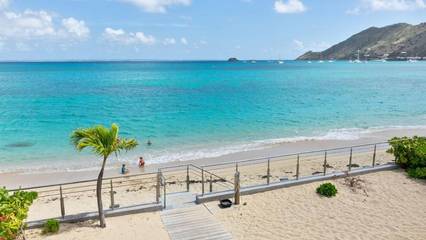 Gîte pour 2 personnes, avec vue et balcon dans Baie de Grand Case