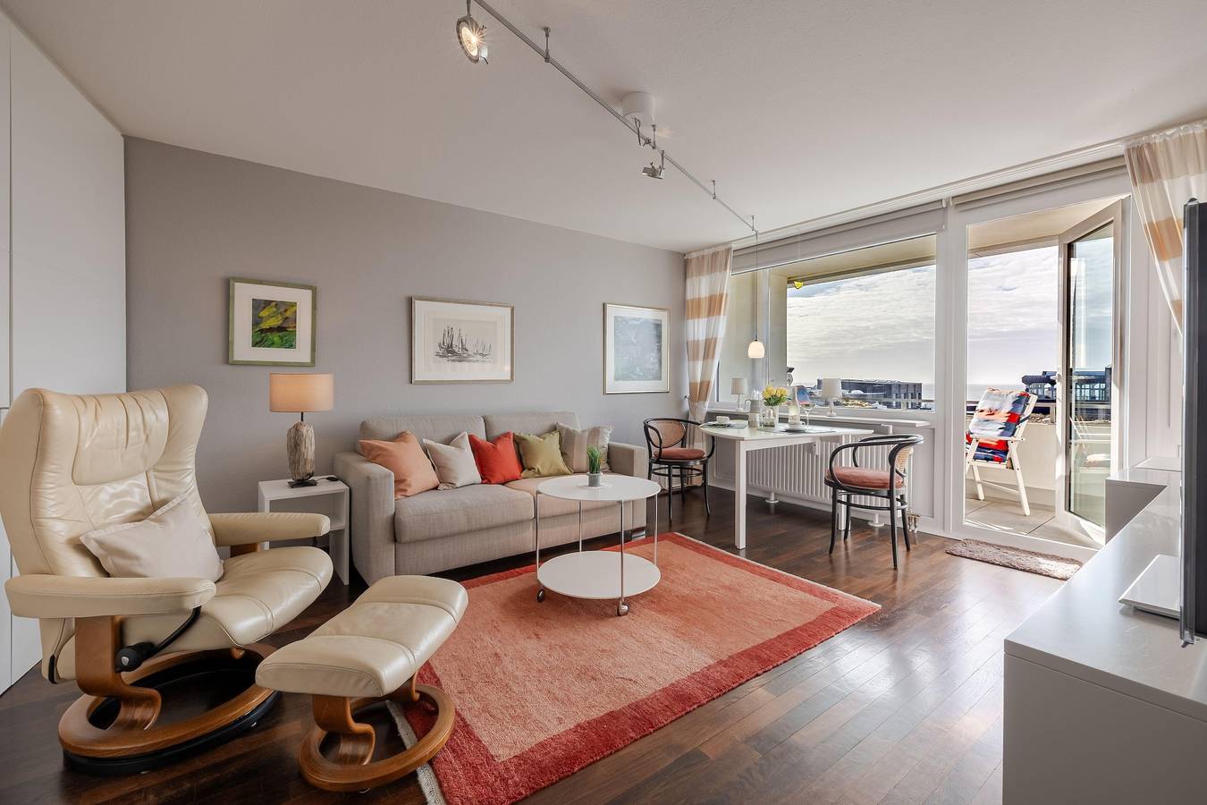Ganze Ferienwohnung, Meerblick-App. im Kurviertel von Westerland-Sylt in Westerland, Sylt (Gemeinde)