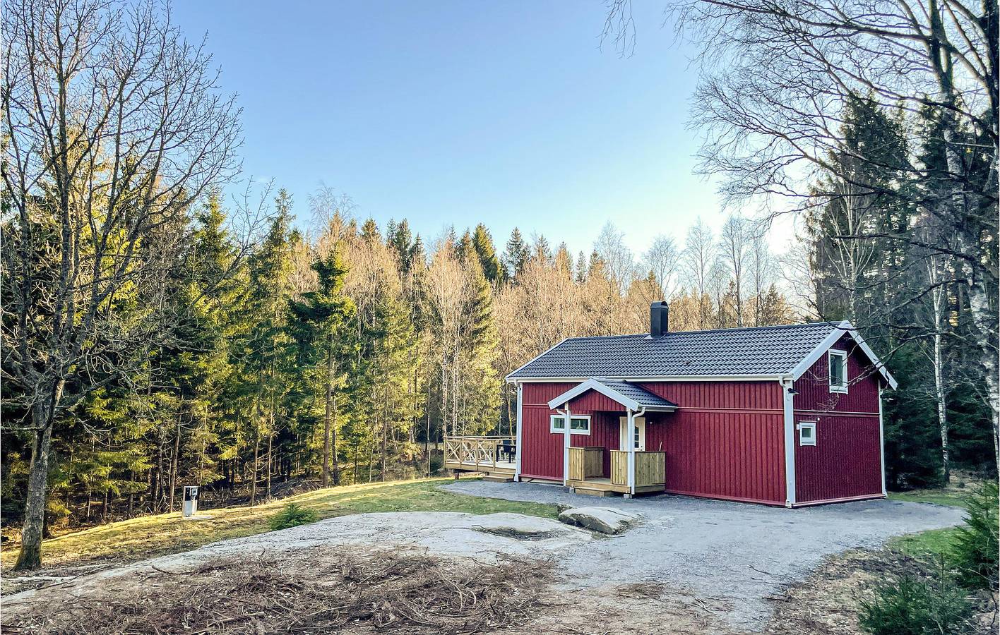 Hus för 6 Personer, med trädgård