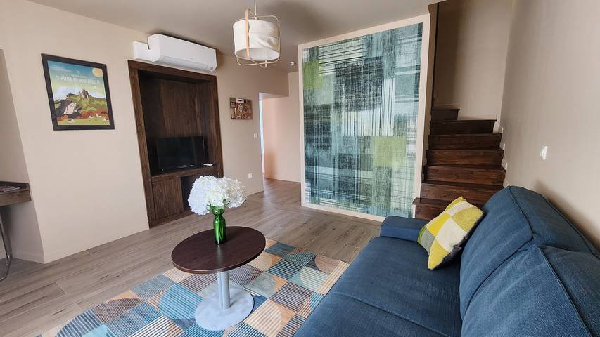 Hel lägenhet, Apartment 'La Maison Du Tisserand Pa' with Wi-Fi and Air Conditioning in Fitilieu, Les Abrets-en-Dauphiné