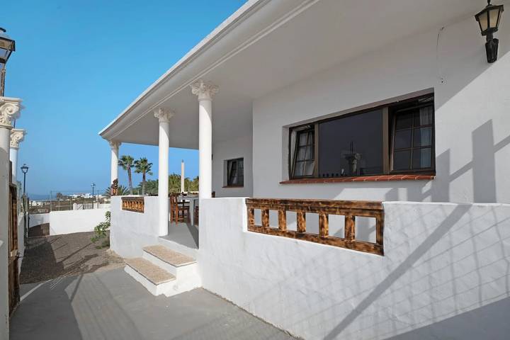 Ferienhaus für 6 Personen, mit Garten und Seeblick auf Lanzarote