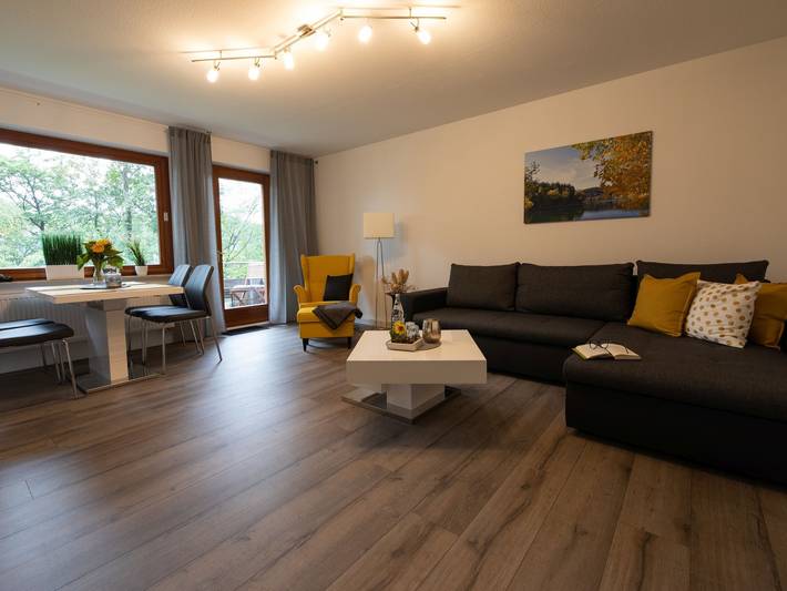 Ferienwohnung für 2 Personen, mit Balkon und Garten sowie Seeblick in Attendorn - 3
